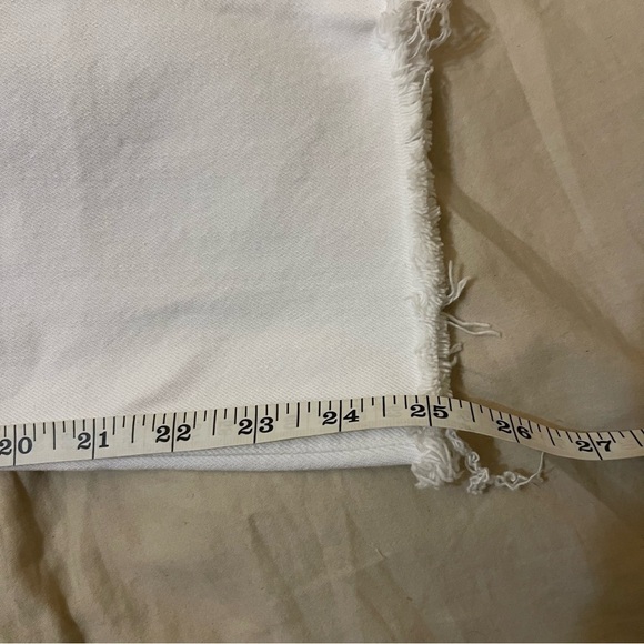 Agolde Riley High Rise Straight Crop Raw Hem Button Fly Jeans Size 27 - Picture 6 of 11